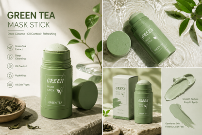 Green Tea Clay Mask Stick 🍃