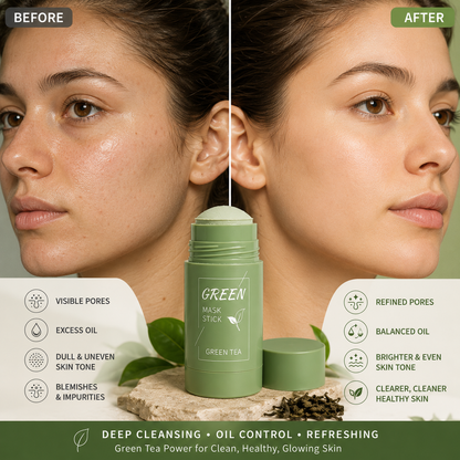 Green Tea Clay Mask Stick 🍃
